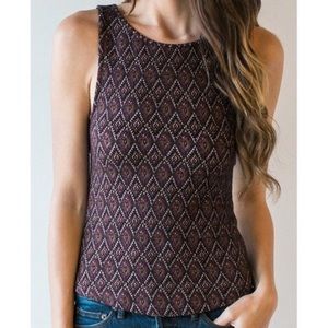 Free People Bright Side Open Back Tank